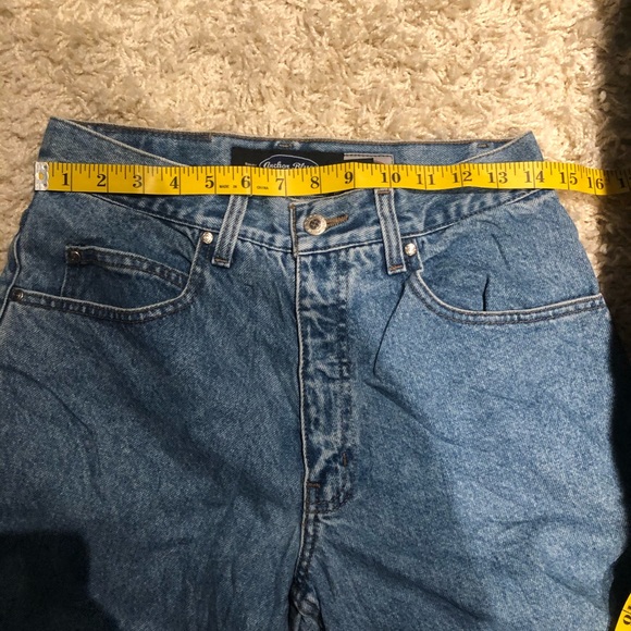 Vintage 90s Anchor Blue Mom Jeans Size 30 - Picture 7 of 7